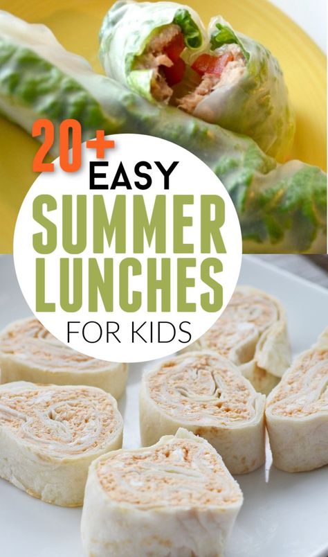 It's easy to get into a lunch rut and you may need some new lunch ideas. Here's a GREAT list of EASY summer lunches for kids. Easy Summer Camp Lunches For Kids, Fun Summer Lunches For Kids, Easy Summer Lunches For Kids Healthy, Summer Lunches For Teens, Healthy Summer Meals For Kids, Lunch For Kids Summer, Summer Camp Lunches For Kids, Summertime Lunches For Kids, Summer Lunch Ideas For Teens