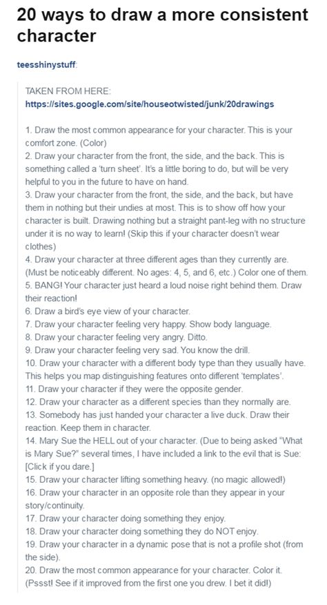 Drawing Consistent Characters, Consistent Character Design, How To Make Concept Art, What To Draw Characters, How To Draw Consistent Characters, How To Draw Insanity, How To Improve Character Design, How To Draw The Same Character, Art Tips Tumblr