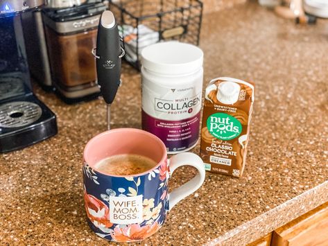 Collagen Coffee - Fasting Friendly Day To Night Outfit, Collagen Coffee, Vital Proteins Collagen Peptides, Ligaments And Tendons, Casein Protein, Butter Molds, Bone Strength, Vital Proteins, Collagen Protein