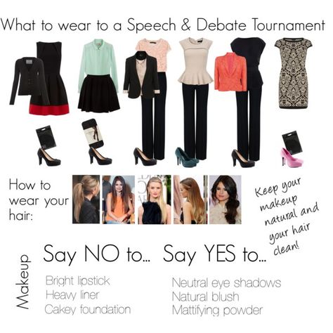 Speech team/ debate team dress for tournaments-girls Cute Speech And Debate Outfits, Debate Outfits Women, Debate Team Outfit, Speech Tournament, Speech And Debate Outfit, Debate Clothes, Speech Outfit, Debate Outfits, Debate Tournament