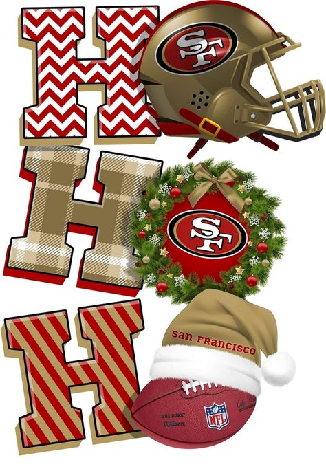 49ers Crafts, 49ers Gift Ideas, 49ers Christmas, 49ers Pictures, Christmas Lawn Decorations, Dallas Cowboys Pictures, Rhinestone Designs Templates, San Francisco 49ers Football, Cute Winnie The Pooh