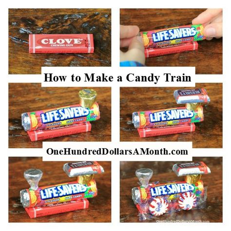 how to make a candy train 3rd grade this was what i made for my store for class Joey Birthday, Easy Kids Christmas, Candy Train, Christmas Candy Crafts, Old School Candy, Polar Express Party, Kids Christmas Crafts Easy, Candy Crafts, Train Birthday