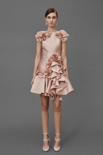 Fall Fashion 2016, فستان سهرة, Ranunculus, Marchesa, 2016 Fashion, Homecoming Dress, Pre Fall, Couture Fashion, Look Fashion