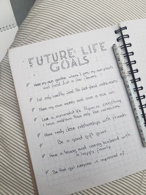 Future life goals page Goals Journal Ideas Layout, Future Goals Journal Ideas, Future Goals Journal, Future Plans Journal, Relationship Journal Pages, Goals And Dreams Journal, Life Goals Journal Ideas, Future Journal Ideas, Future Me Journal Page