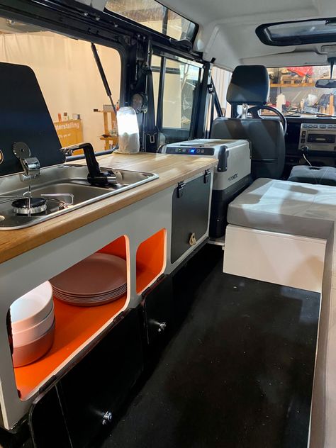 Defender 110 Camper Interior, Defender Conversion, Defender 110 Camper, Land Rover 130, Land Rover Defender Custom, Landrover Camper, Land Rover Defender Interior, Land Rover Defender Camping, Land Defender