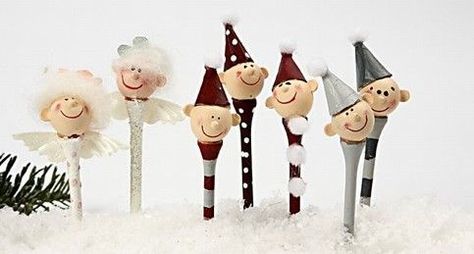 Golf Tee Crafts | visit creativitydirect co uk Golf Crafts, Head Wings, Golf Birthday Gifts, Golf Ball Crafts, Christmas Golf, Christmas Elves, Golf Tee, Craft Paint, Golf Tees