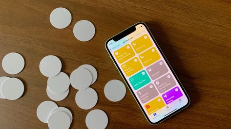 Nfc Tags Ideas, Ios Shortcuts, Nfc Sticker, Office Productivity, Journal Ideas Templates, Tags Ideas, My Bubble, Nfc Tag, Bullet Journal Ideas Templates