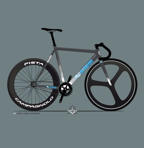 Cinelli Mash #FixedSeries by @bnomio, via Behance Cinelli Mash, Bike Showroom, Bike Swag, Bike Tattoos, Cycling Posters, Bike Sketch, Gear Logo, Bike Illustration, Gear Art