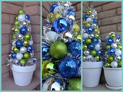 Seahawks Christmas Tree, Seahawks Christmas, Ornament Trees, Seahawks Crafts, Blue Ornament, Blue Friday, Football Crafts, Seattle Seahawks Football, Seattle Sports