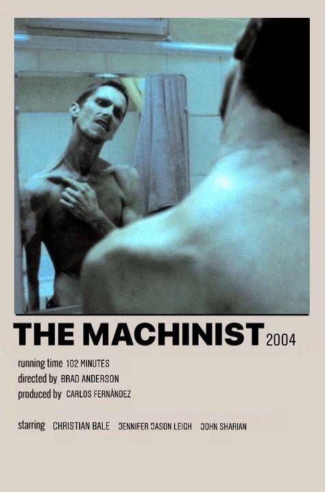 The Machinist, Indie Movie Posters, Film Recommendations, Movies To Watch Teenagers, Iconic Movie Posters, New Movies To Watch, Girly Movies, Film Posters Minimalist, Septième Art