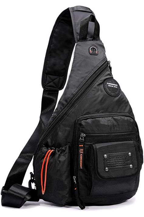 Amazon.com: single strap backpack Single Strap Backpack, One Strap Backpack, Motorcycle Backpacks, Backpack Outfit, Sling Pack, Hiking Bag, Leather Sling Bag, Buy Bags, Mens Travel Bag