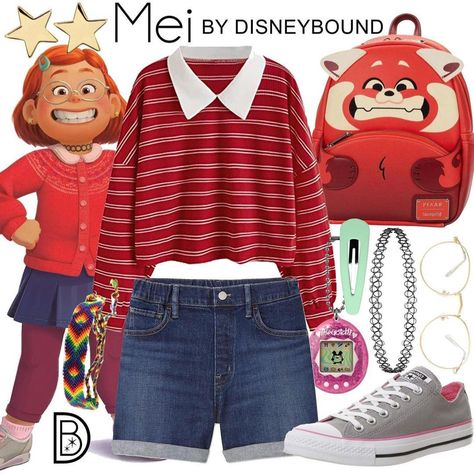 3 Fairies, Mei Lee, Disney Character Outfits, Disney Bound Outfits Casual, Loud Music, Easy Cosplay, Cute Disney Outfits, Cartoon Costumes, Disney Inspired Fashion