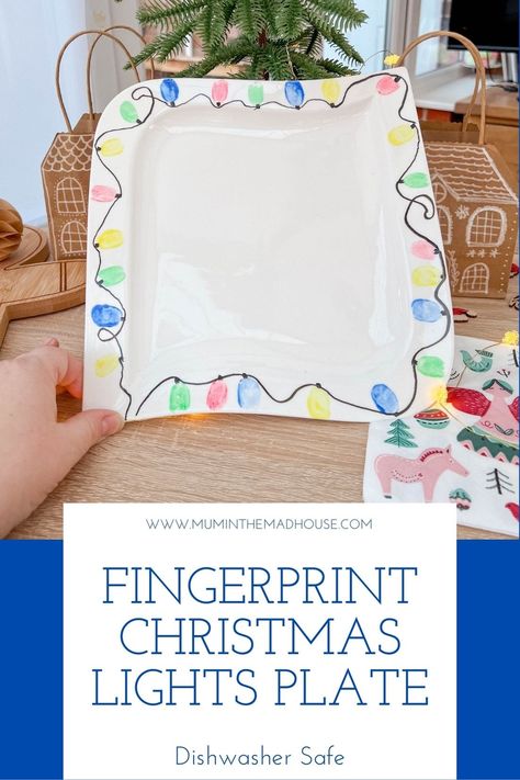 Finger print christmas cards