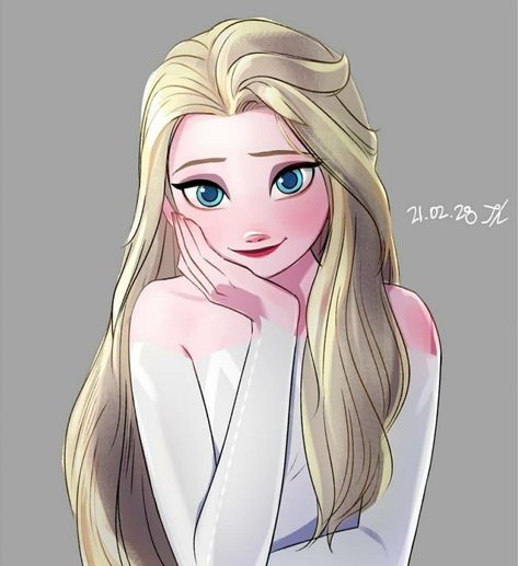 Elsa Drawing, Anastacia Disney, Disney Princess Anime, Olaf's Frozen Adventure, Disney Character Art, Frozen Art, Disney Frozen Elsa Art, Disney Princess Elsa, Disney Princess Fan Art