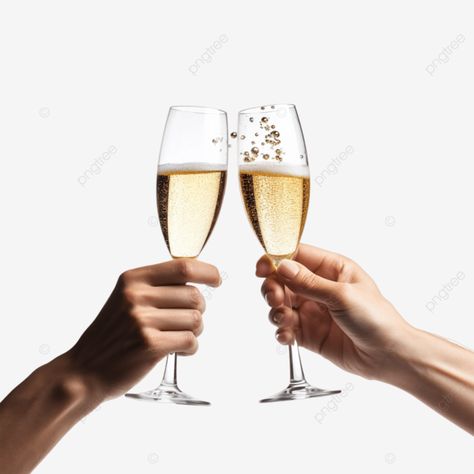 two hands toasting new year eve with champagne glasse two hands toasting new year eve with champag Holding Champagne Glass Hands, New Year Eve, Transparent Image, Hand Holding, Png Transparent, New Years Eve, Png Image, Abstract Design, Two Hands