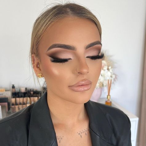 Glam Bride Makeup, Birthday Makeup Looks, Ball Makeup, Sultry Makeup, Wedding Eye Makeup, Glam Wedding Makeup, Prom Eye Makeup, Formal Makeup, Glam Makeup Look