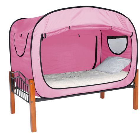 Privacy Pop Bed Tent Diy Canopy Bed For Kids, Canopy Bed For Kids, Diy Canopy Bed, Twin Canopy Bed, Tent Bed, Bed For Kids, Canopy Architecture, Backyard Canopy, Wedding Canopy