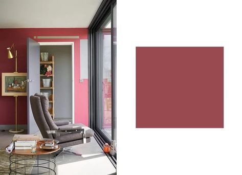 red paint Radicchio by Farrow & Ball Red Paint Colors, Moore House, Painting And Decorating, Red Tone, Painter And Decorator, Farrow And Ball, Red Paint, Dream Spaces, Neutral Colour Palette