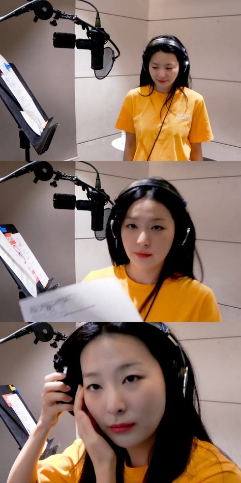 Red Velvet 레드벨벳 'Birthday' Recording Behind | RV Collection | Irene Seulgi Wendy Joy Yeri Record Studio, Irene Seulgi, Kang Seulgi, Kpop Group, Red Velvet Seulgi, Studio Recording, Red Velvet, Rv, Velvet