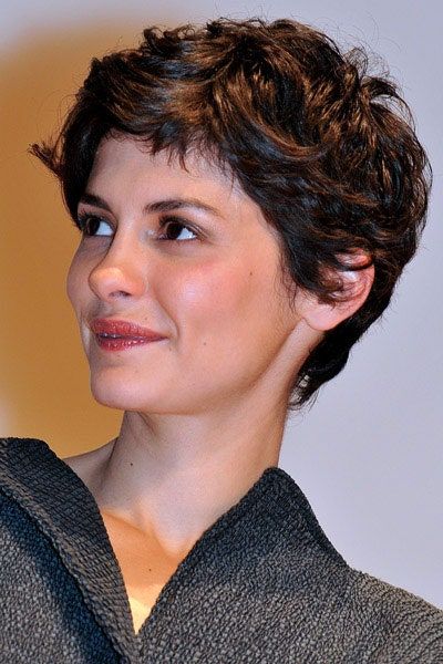 Short Wavy Pixie, Wavy Pixie, Curly Pixie Haircuts, Audrey Tautou, Short Curly Haircuts, Pixie Hair, Short Wavy Hair, Short Wavy, Short Pixie Haircuts