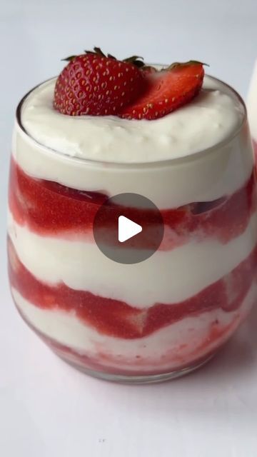 pollypocketsy on Instagram: "10 minute strawberry trifle pots - click beacons link for full recipe #strawberries #dessert #recipe" Fruit Trifle Recipes, Strawberry Mouse, Fruit Trifle, Trifle Recipes, Strawberry Trifle, Butter Pudding, Bread And Butter Pudding, Dessert Recipe, Fruit Desserts