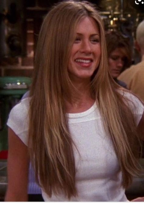 Jennifer Aniston Hair Dark, Jennifer Aniston Hair Long, Rachel Green Hair Long, Blonde Hair Jennifer Aniston, Rachel Green Long Hair, Rachel Green Hairstyles, Jennifer Aniston Long Hair, Jen Aniston Hair, Green Hairstyles