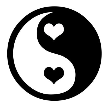 Yin Yang Meaning, Ying Yang Tattoo, Tattoo White, Yang Tattoo, Yin Yang Designs, Yin Yang Art, Yin Yang Tattoos, Symbol Tattoo, Love You Images