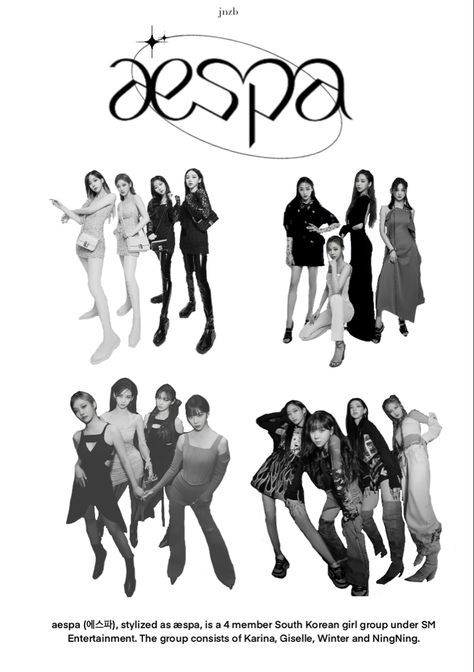 Kpop Binder Cover Printable, Aespa Poster, Fairy Poster, Binder Covers Printable, Groups Poster, Binder Cover, Pop Posters, Swag Girl Style, Editing Inspiration