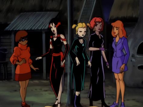 Dusk Hex Girls Costume, Hex Girls Halloween Costume, Hex Girls Costume, Scooby Doo Pictures, Scooby Doo Mystery Inc, Scooby Doo Mystery Incorporated, Hex Girls, Daphne And Velma, Daphne Blake