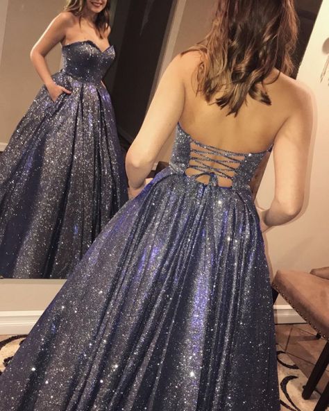 Dark Grey Prom Dress, Navy Prom Dresses, Grey Prom Dress, Elegant Ball Gowns, Sequin Prom Dress, Sweetheart Prom Dress, Ball Gowns Prom, Maxi Robes, Prom Dresses Ball Gown