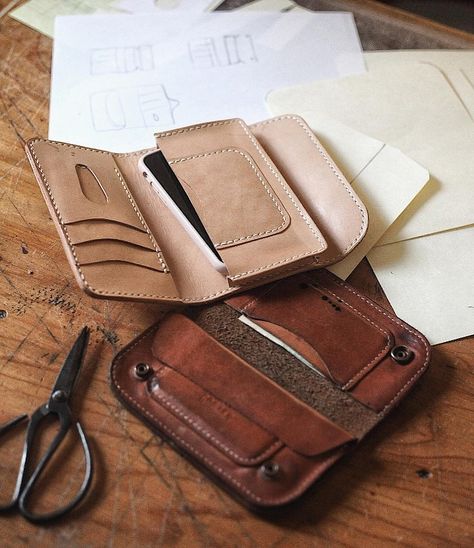 Corter Leather, Leather Working, Wallets, Wallet, Leather, Instagram