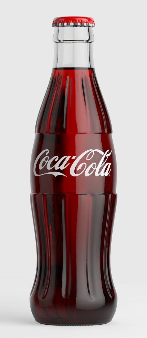 Classic Coca Cola Bottle, 3D, CGI Coca Cola Pictures, Coca Cola Wallpaper, Cola Recipe, Summer Punch, Coca Cola Ad, Coca Cola Bottles, Cola Bottle, Coke Bottle, Coca Cola Bottle