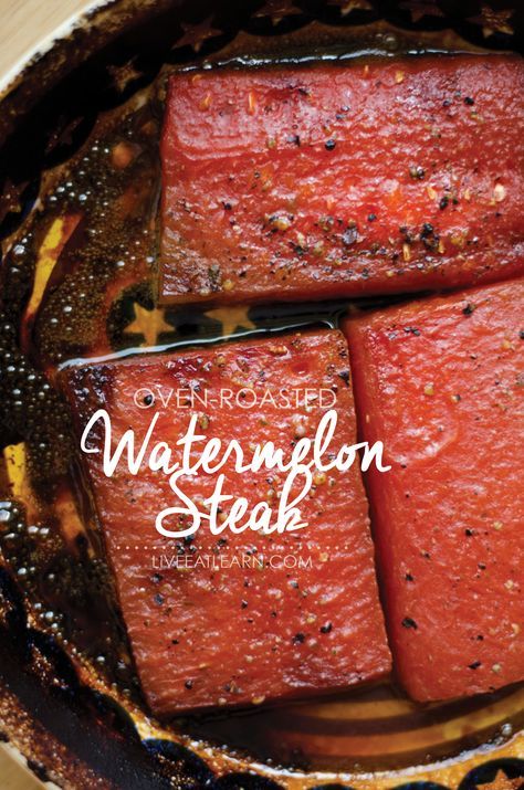 Watermelon Steak Recipe, Watermelon Steak, Roasted Watermelon, Hydrating Foods, Bbq Dishes, Grilled Fruit, Healthy Summer Recipes, Watermelon Recipes, Healthy Eating Tips