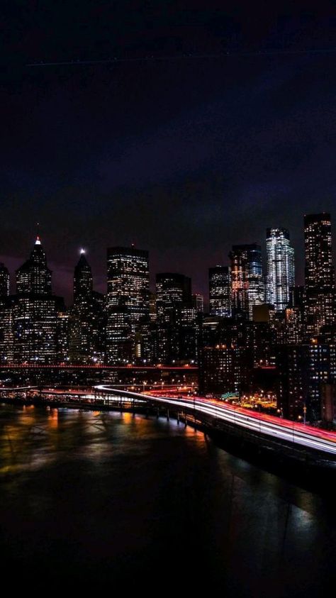 City Wallpaper New York, Skyscrapers Wallpaper, Night City View, City View Night, City Life Aesthetic, City View Apartment, New York Wallpaper, York Wallpaper, Best City