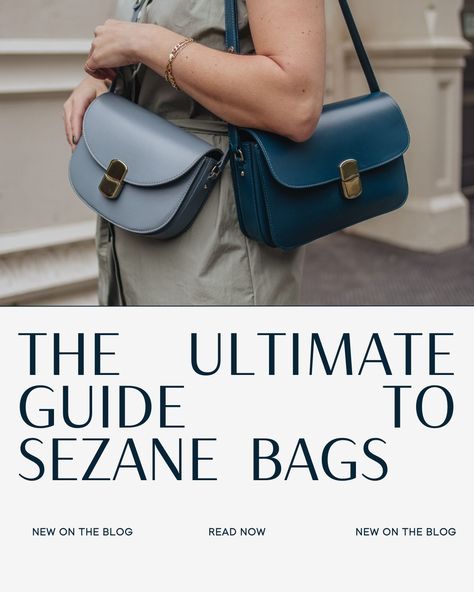 The ultimate guide to Sezane bags is now live on an indigo day. Which @sezane bag should you get? Well, if you ask me, all of them. That's how much I love these bags. I always tend to hyper fixate on one brand for bags, and clearly the moment is Sezane. I always get asked about what fits inside the ones I have, which ones are worth it, do they scratch and so on. So today on an indigo day, I have a MASSIVE guide to all the bags I own and love from Sezane. Comment LINK and I'll send you the... Sezane Bag, Get Well, Worth It, Ask Me, Bag Lady, In This Moment, Quick Saves