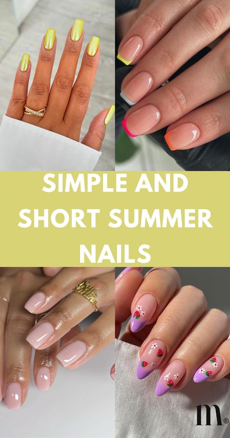 Hit the beach with nails that match the vibe! Simple yet super cute designs and ideas for a fun, stylish summer. Save these designs for inspiration! Firework Nails, Summer Nails 2024, Pink Summer Nails, Chic Nail Designs, Bright Summer Nails, Summer Manicure, Vibrant Nails, Cute Summer Nails, Trendy Nail Art