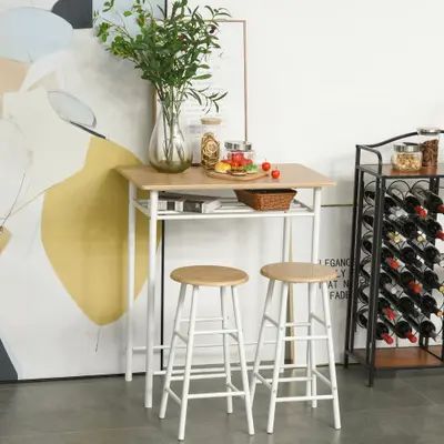 Buy Counter & Bar Stools Online at Overstock | Our Best Dining Room & Bar Furniture Deals Bar Dining Table, Home Pub, Bar Table Sets, Dining Furniture Sets, Dining Room Table Set, Wine Night, Table Haute, Counter Height Table, Matching Chairs