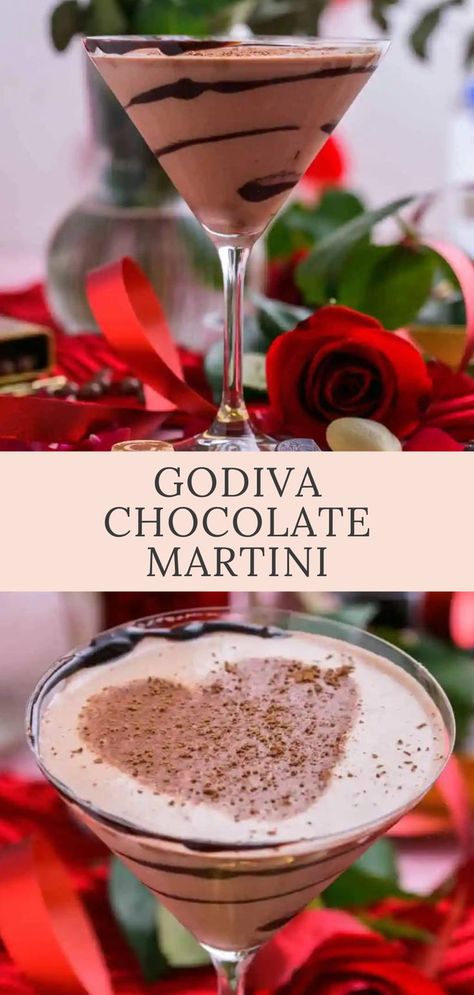 The most decadent Godiva Chocolate Martini recipe that you will ever find! It’s rich, creamy and filled with chocolate goodness all in a glass. Godiva Chocolate Martini Recipe, Best Chocolate Martini, Christmas Chocolate Martini, Choc Martini Recipe, Baileys Martini Recipes, Chocolate Martini Recipe Godiva, Fun Martini Recipes, Godiva Martini, Chocolate Cherry Martini