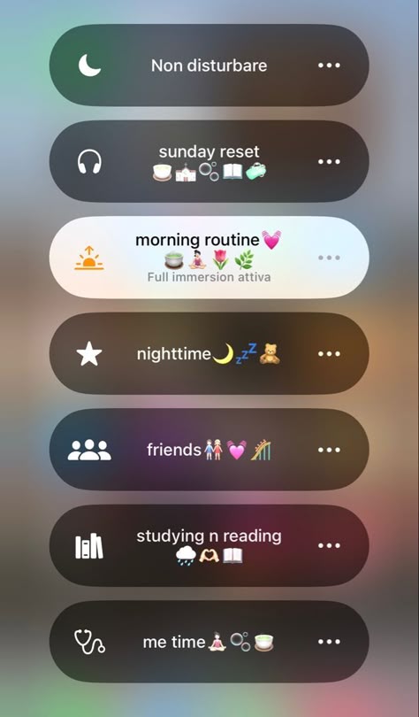 Self Care Iphone Layout, New Focus Iphone, Iphone Reminder App Ideas, Apps Needed For Iphone, Notes Folder Name Ideas Iphone, Cute Focus Iphone, Messages Organization Iphone, Aesthetic Contact List Iphone, Do Not Disturb Focus Names Iphone Ideas