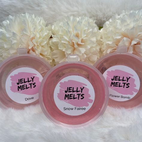 Jelly Melts Jelly Wax Melts, Gel Wax Melts, Wax Melts Packaging, Diy Jelly, Shampoo Hair, Flower Bomb, Melting Pot, Hair Fall, Wax Warmers