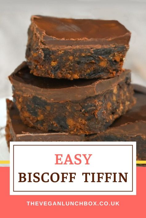 Biscoff Tiffin, Billionaire Bars, Indulgent Recipes, Biscoff Recipes, Vegan Pudding, Biscoff Cheesecake, Vegan Baking Recipes, Biscuit Sandwich, Tray Bake Recipes