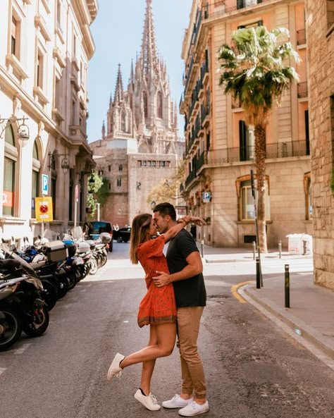 Let's Run Away | Brilliant Carbon, couple, travel, adventure, sightseeing, worldly, trip, destination, dream trip, dreamy, exploring, vacay, beautiful Couple Travel Photos, Best Cities In Europe, Barcelona Spain Travel, Things To Do In Barcelona, To Do In Barcelona, Travel Pose, Spain Photography, Couple Travel, Travel Outfit Summer