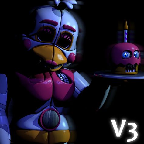 Fnaf Funtime Chica, Funtime Chica Fanart, Funtime Chica, Fnaf Pfp Funtime Freddy, Funtime Freddy Redesign, Ctw Funtime Freddy, Funtime Foxy Jumpscare, Fnaf 5, Future Poster