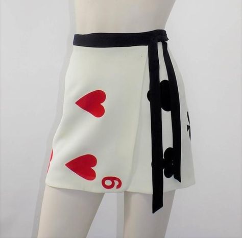 Moschino Vintage, Mini Wrap Skirt, Moschino Cheap And Chic, Mini Wrap, Dress Code, Sewing Inspiration, Deck Of Cards, Style Icon, Wrap Skirt