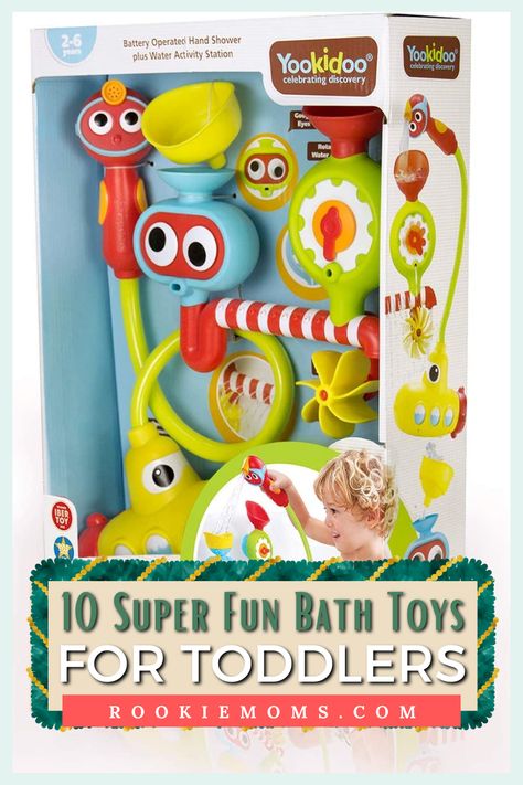 When you have a toddler, bath time suddenly becomes much more fun! They can splish splash in the water, enjoy the bubbles, find some new favorite toys, all in addition to learning the basics of personal hygiene. You will want to stock your bath with amusing toys that keep your wiggly toddler’s attention. The top 10 best bath toys for toddlers are toys that are easy to use, easy to maintain and provide entertainment while in the bath. #giftideas Best Bath Toys, Toddler Bath Time, Bath Toys For Toddlers, Toddler Bath, Foam Letters, Neutrogena Makeup, Toys For Toddlers, Bath Time Fun, Preparing For Baby