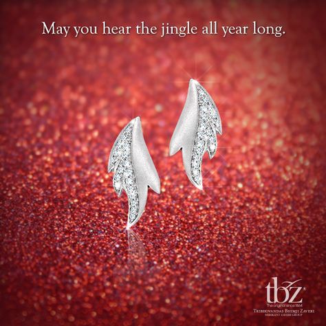 Merry #Christmas folks! #TBZ #Diamond #Earrings #Jewellery #Celebration Tbz Jewellery, Dangler Earrings, Diamond Earrings, All In One, Merry Christmas, Floral Prints, Festival, Celebrities, Floral