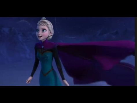 Elsa Interesting Disney Facts, Elsa Singing, Girl Singing, Frozen Sisters, Disney Facts, Queen Elsa, Let It Go, Go On, A Girl