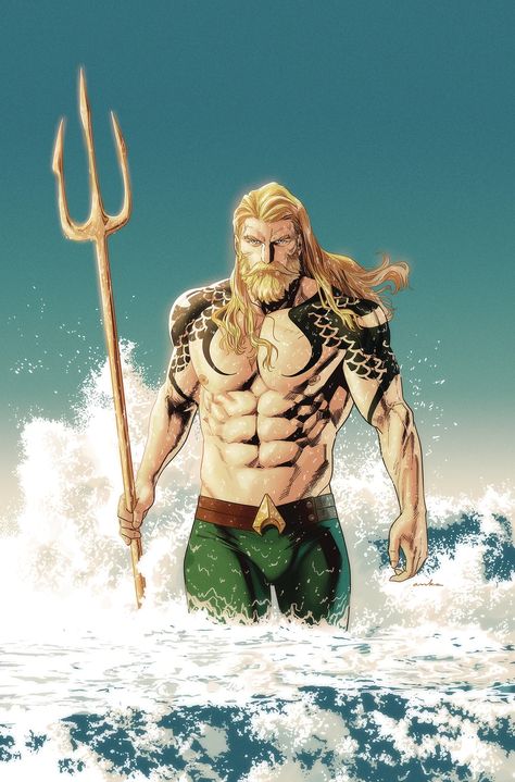 Kris Anka, Aquaman Dc Comics, Aquaman Comic, Arte Nerd, Martian Manhunter, Dc Comic Books, Arte Dc Comics, Dc Comics Artwork, Comic Shop