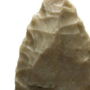 Fluted Point (USA), ca. 11,000 BCE Stone Age, France, Stone