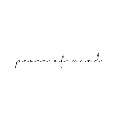 Minimal Quote Tattoo, Simple Saying Tattoos, Little Tattoos Aesthetic, Fine Line Quote Tattoo, Words To Get Tattooed, Tattoo Am Hals, Fine Line Quotes, Peace Of Mind Tattoo, Single Word Tattoos